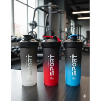 Frosted Gradient 700ml Shaker Bottle Frosted Gradient 700ml Shaker Bottle