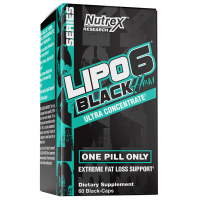 NUTREX LIPO-6 BLACK HERS 60CAPS 